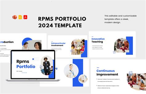 rpms template 2024|RPMS Portfolio Design Templates, Font Styles, .